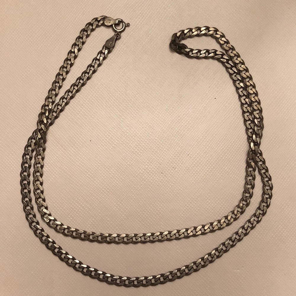 Solid 925 Silver Chain - image 1